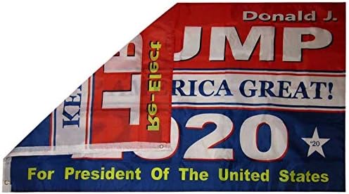 MWS 3x5 3 'x5' Изберете Флаг Тръмп 2020 и Тръмп 2020 Спаси Америка Великолепни Черни Люверсами за шапки САЩ,
