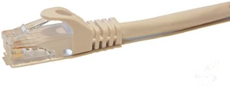 1 подножието бяла кръпка-Cat6 кабел Cat 6 ethernet cord без довършителни