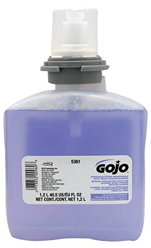 Пенка за измиване на ръцете Gojo Premium с Ополаскивателями за кожата, Клюквенная, за многократна употреба Флакон,