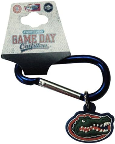 Game Day Outfitters NCAA Флорида Gators Ключодържател-Карабина от PVC, Един Размер, Многоцветен