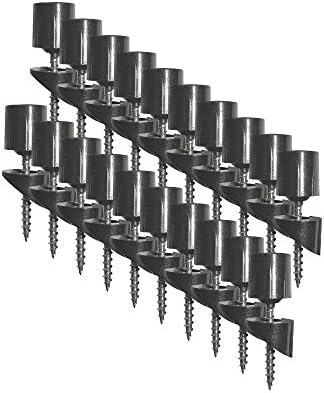 Nuvo Желязо SMDRA подови Настилки за повърхностен монтаж 3/4 Комплект създава един адаптер за кръгли balusters