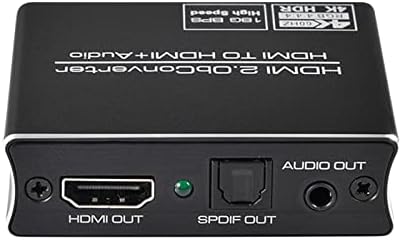 66p83u Hdmi Аудио Сплитер Версия 2 0 4K60Ps5 до Оптоволокну 5 1 Аудио 3 5 Сплитер