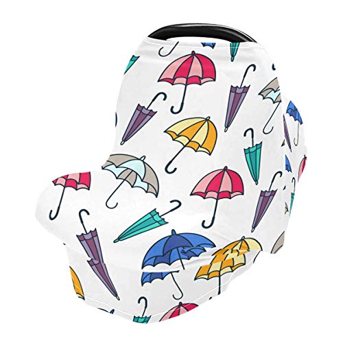 Чадър за Седалките на детски столчета за автомобил - Шал за кърмене, Кошница за пазаруване, Мултифункционален