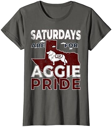 Модни реколта тениска на щата Тексас Saturdays Are For Aggie Pride