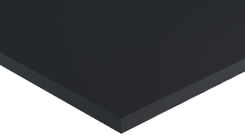 Экструдированный лист от съполимер ацеталя, Черно, дебелина 24 x 24 x 1-3 / 4