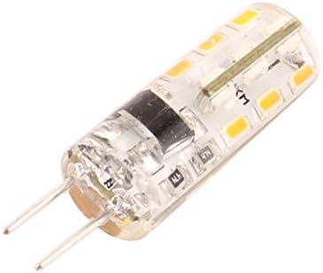 Aexit AC 110V Стенни лампи G4 2W Чисто Бяло 48 светодиоди 3014 SMD Енергоспестяващ Силикон Царевичен лампа,
