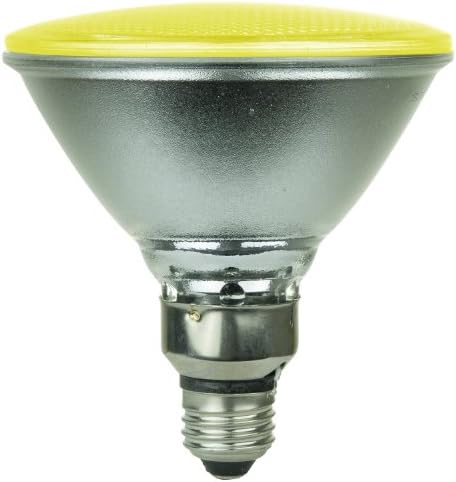 Цветна крушка Sunlite 80045-СУ LED PAR38, 4 W (еквивалент на 25 W), средна база E26, живот 30 000 часа, 1 опаковка,