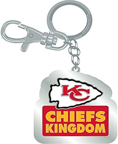 Професионална Специализирана група NFL Kansas City Chiefs Унисекс Ключодържател Kansas City Chiefs ZAMAC Chiefs