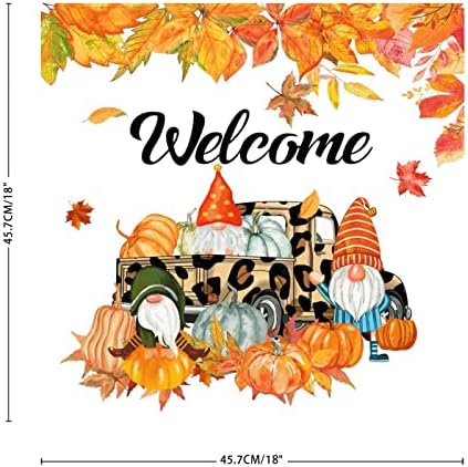 Сезонни добре дошли на Стената Художествени Стенописи Ретро Реколта за Деня на Благодарността Стикер На Стената