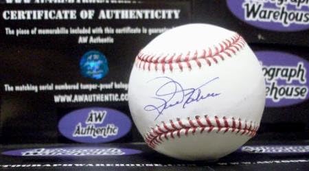 Бейзбол с автограф Джо Натана - Бейзболни топки с автографи