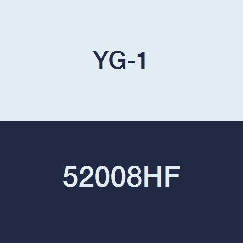 Бележка fresa YG-1 52008HF HSS, 4 Канала, Дребничка, Дължина мъничета Двойна, TiAlN Покритие-Futura, Дължина