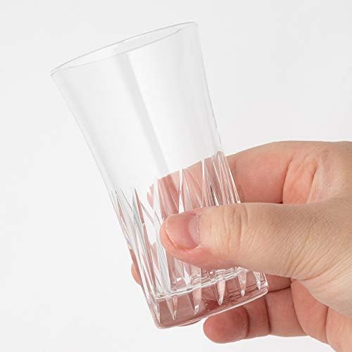 東洋佐々木ガラス Бирена чаша Toyo Sasaki Glass B-30106-C702, С пера, За бира на една хапка, Произведено в Япония, Могат