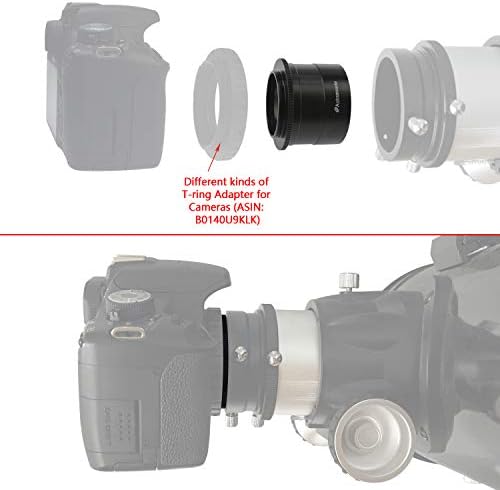 Адаптер за камера Astromania 2 T-2 Фокус ⅱ за огледално-рефлексни фотоапарати - Просто свържете фотоапарата
