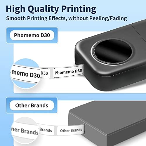 Производител на етикети Phomemo D30, Мини Термотрансферен Печат, Преносим Производител на етикети, Производители