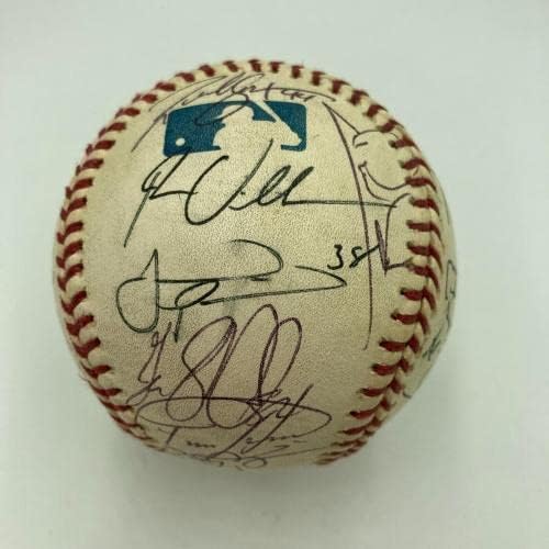 2005 Отбор Сиатъл Маринърс Подписа Използвани бейзболни топки Адриан Белтр Кинг Феликс - MLB С Автограф Използвани