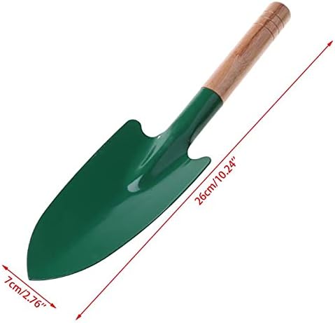 Градинска лопата Teerwere Градинска лопата, За засаждане на рохкава пръст, Градинска лопата (Цвят: зелен, размер: