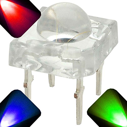 5 мм Супер ярки светодиода Piranha LED - RGB - Общ анод (опаковка от 100 броя)