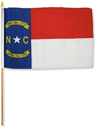 Флаг RFCO Северна Каролина с размер 12 х 18 инча (1)