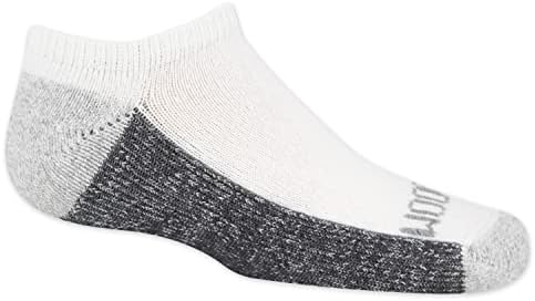 Комфортни чорапи Fruit of the Стан с подплата Dual Отбраната, 10 двойки, Бели, Размер: 3-9