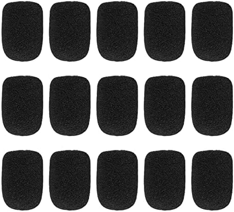 Guolarizi Reverse Mini 15 Размер на Пенопластовый Черно Ветрозащитный Микрофон Микрофон/Слушалки Инструменти и за дома (както е показано)