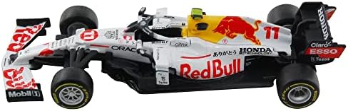 Bburago Red Bull F111 2021 Серхио Перес 1/43 Molded под натиска на Модел на превозното средство Турция Бял
