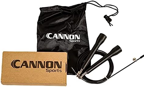 Въже за скачане Cannon Sports Speed - Регулируем и бързо - за тренировки по бокс и ММА-фитнес с чанта на съвсем