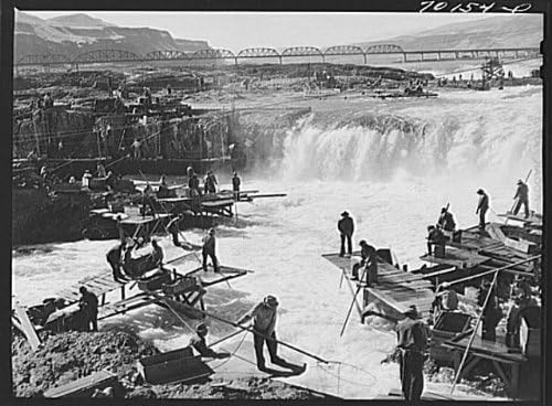 Исторически находки Снимка: Селило Фолс, щата Орегон, окръг Васко, Орегон, Администрацията на сигурността на