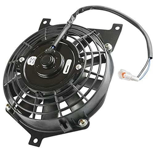Caltric е Съвместим с Вентилатор за охлаждане на радиатора Yamaha Grizzly 660 YFM660F 4X4 2002-2008 5 км-12405-00-00