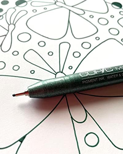 Алкохолът маркерите Copic Ciao, Комплект за рисуване Nature, 5 маркери + 2 писалки