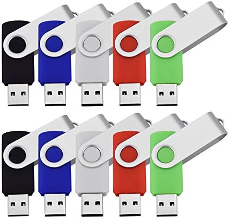 Флаш USB памети с обем 16 MB-32 GB за съхранение на U-диск (5 БР. различни цветове) (16 MB (не GB))
