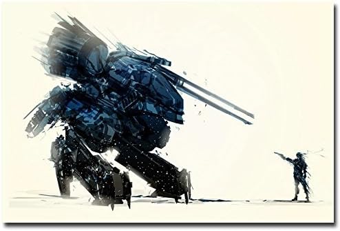 Лорънс Картина На Metal Gear Solid V The Phantom Pain Игра На Изкуството, Платно За Печатане На Твърди Змия