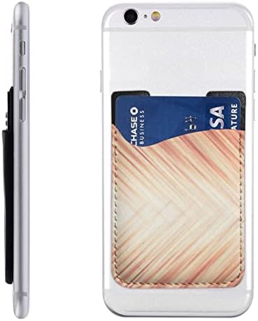 Калъф за мобилен телефон с абстрактен Модел, Държач за карти, Самоклеящийся калъф за кредитни карти от Изкуствена