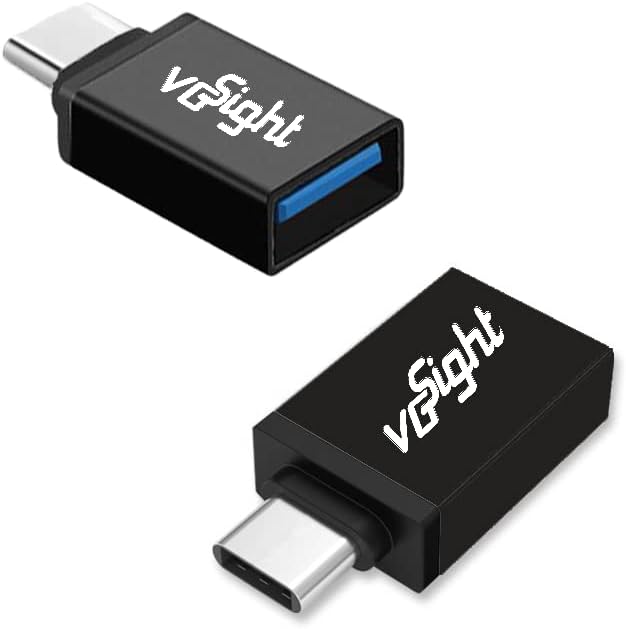 VG Sight USB C до гнездовому адаптер USB 3.0, в комплект от 2-х - Съвместима с смартфони USB-C, iMac, MacBook