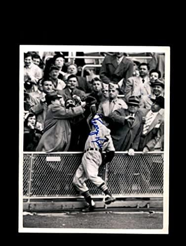 Джордж Келл С Подпис на ДНК PSA 8x10 Оригинал От 1951 Телена Снимки С Автограф на Тигри - Снимки на MLB С автограф