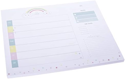 Graphique Magic Unicorn Седмицата Notepad - Седмичен Бележник-органайзер с 80 отрывными листа и бележки, перфектен
