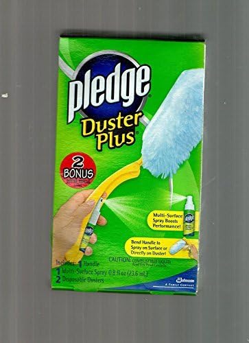 Набор от Pledge Duster Plus, в комплекта е включена една писалка и 2 дюзи за избърсване на прах