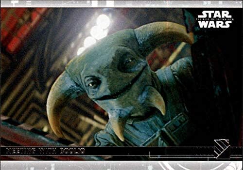 2020 Начело Star Wars The Rise of Skywalker Series 25 Среща с търговска карта Boolio