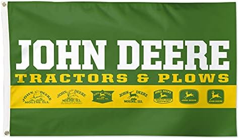 Ретро Лого WinCraft John Deere Flag 3 'x5' Deluxe